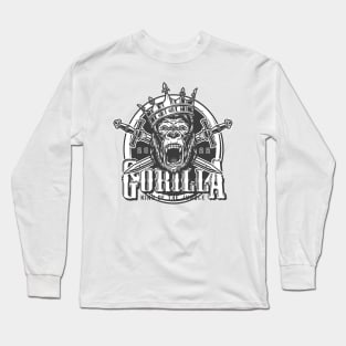 Gorilla king Long Sleeve T-Shirt